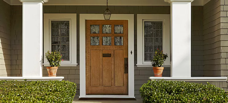 Craftsman Style Door in Los Gatos, CA