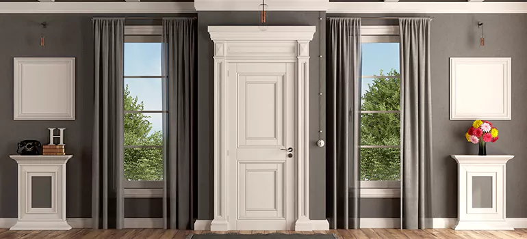 Removable Center Door Mullion in Los Gatos, CA