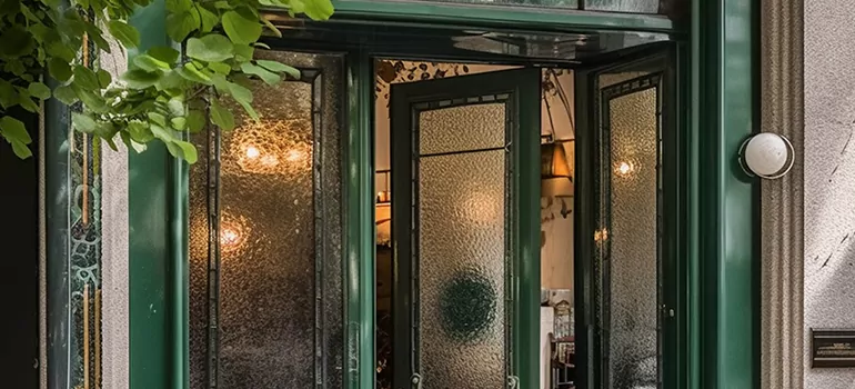 Frosted Pantry Door in Los Gatos, CA