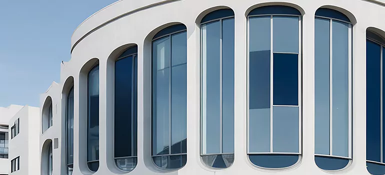 Geometric Window Curtains in Los Gatos, CA