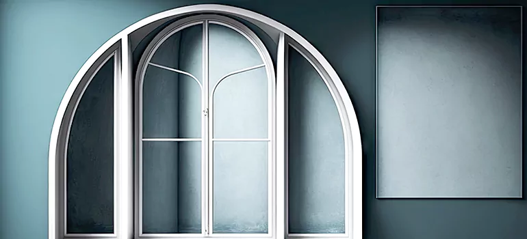 Quarter Arch Window Customization in Los Gatos, CA