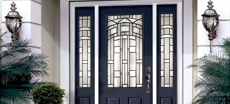 Stained Glass Door Panels in Los Gatos, CA