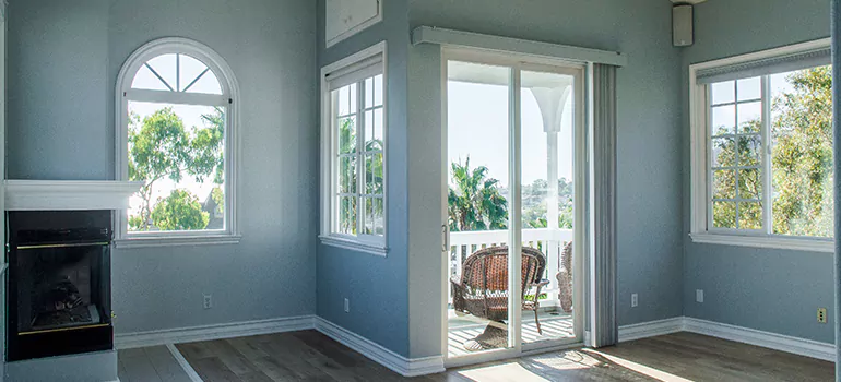 Tempered Glass Sliding Door inLos Gatos, CA