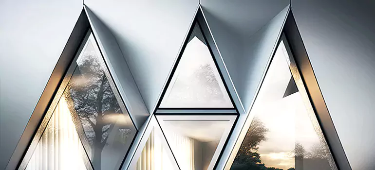 Trapezoid Window Design in Los Gatos, CA