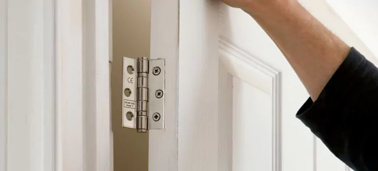 Bathroom Stall Door Hinge Repair in Los Gatos, CA