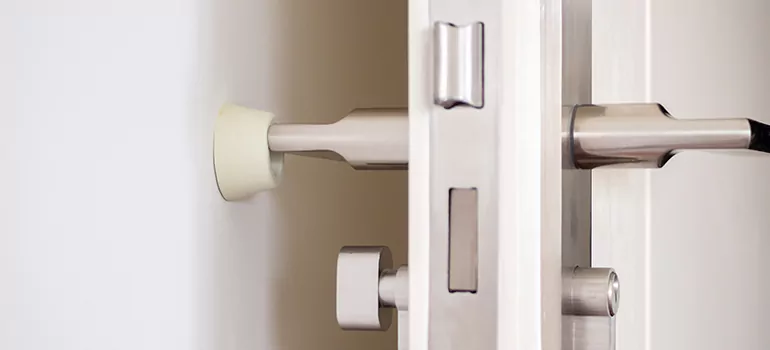 Half Moon Door Stop Installation in Los Gatos, CA