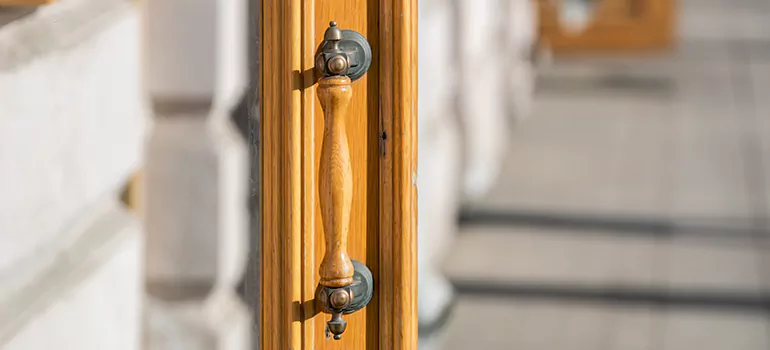 Wooden Pull Bar Installation in Los Gatos, CA
