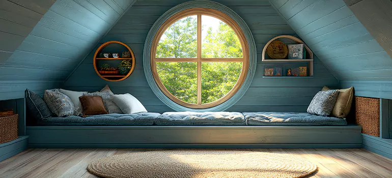Custom Round Windows in Los Gatos, CA